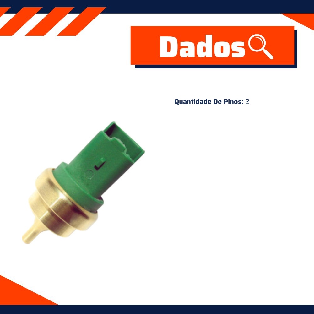Sensor de Temperatura 2 Pinos - Valclei - 44111