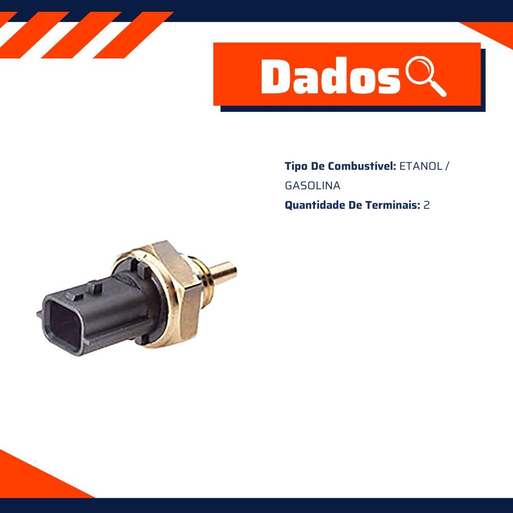 Sensor de Temperatura 2 Terminais - Valclei - 44231