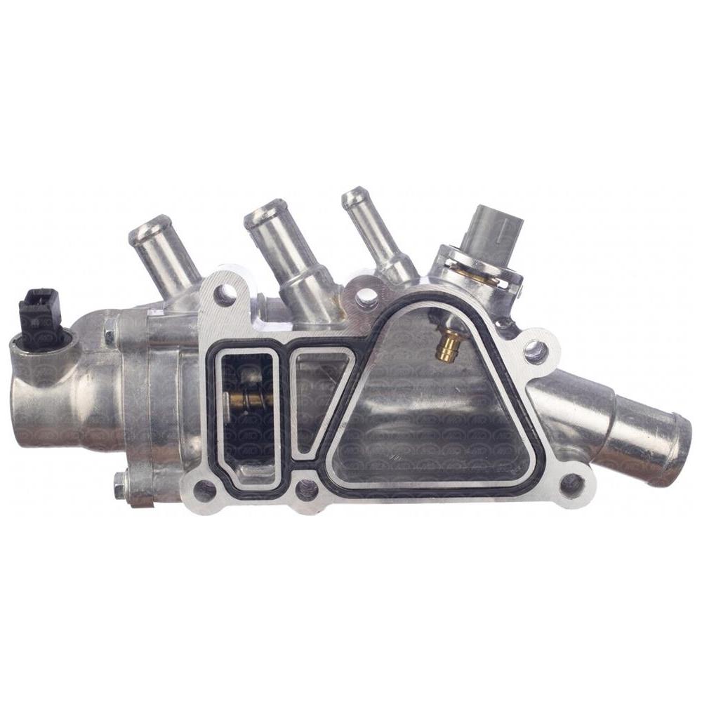 Carcaça da Válvula Termostática Alumínio Saídas 5 para Ford Courier e Ka - Multiqualita - MQ0554