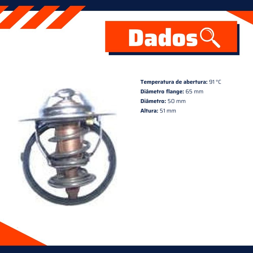 Válvula Termostática para Fiat Freemont - Valclei - 1174.77