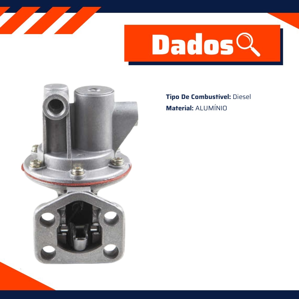 Bomba de Combustível em Alumínio - Indisa - BC 457