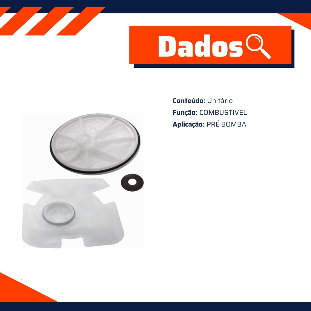 Pré-Filtro da Bomba de Combustível - DS - 1321