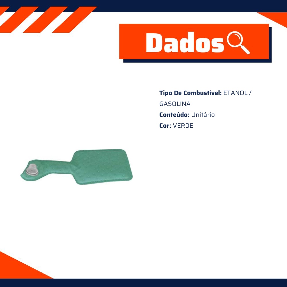 Pré-Filtro da Bomba de Combustível Flex - DS - 1332