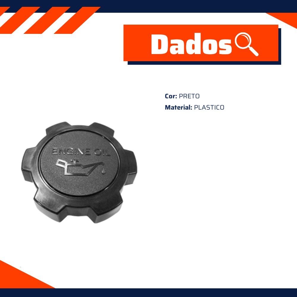 Tampa de Enchimento de Óleo para Toyota Corolla e Corolla Wagon - Florio - 26757