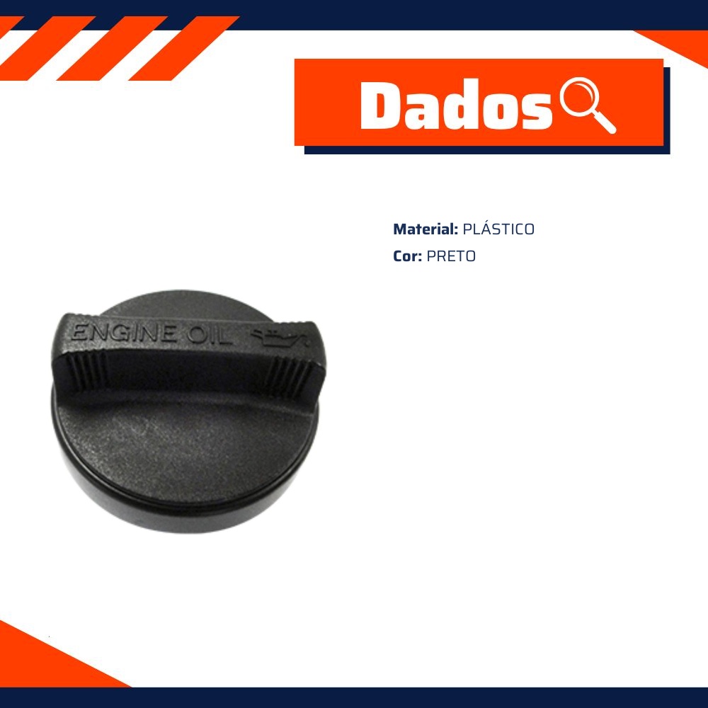 Tampa de Enchimento de Óleo para Toyota Corolla e Etios - Florio - 26759
