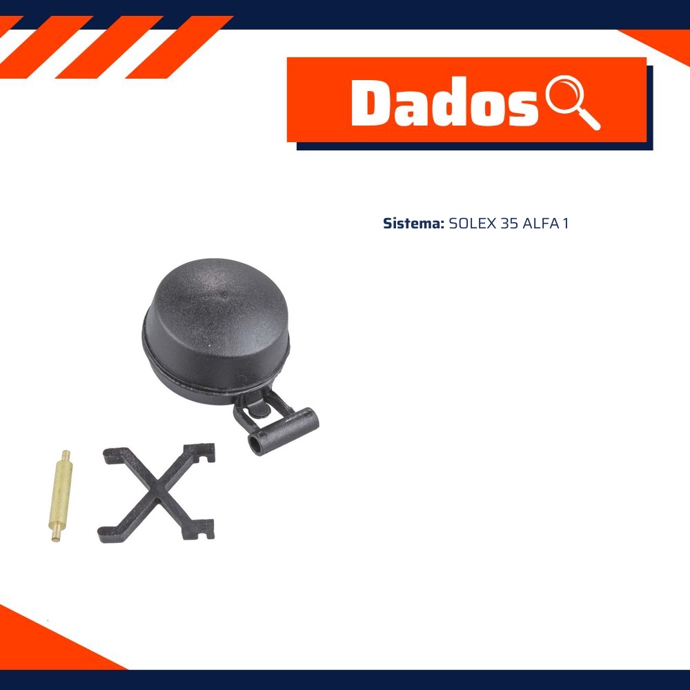 Boia do Carburador Solex 35 Alfa 1 - Vogel - 215