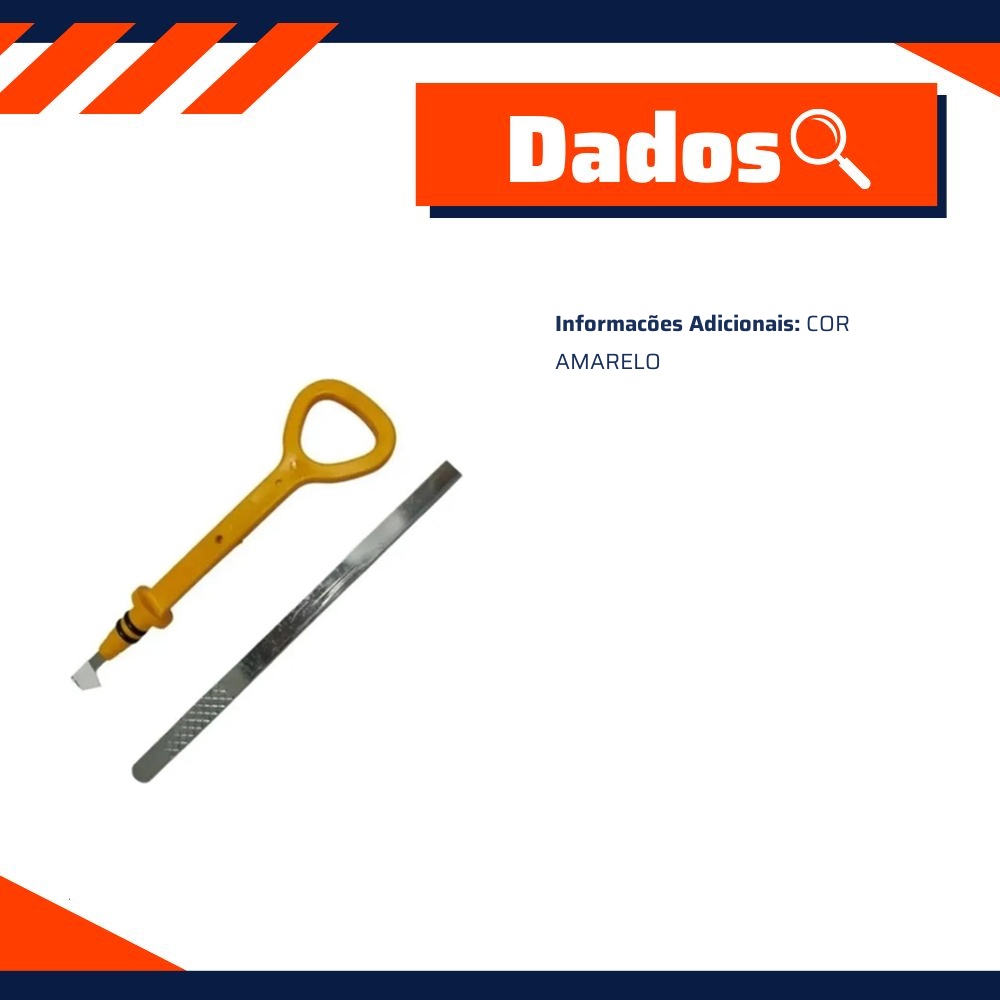 Vareta de Nível de Óleo para Volkswagen Gol - Nevescar - NV-068