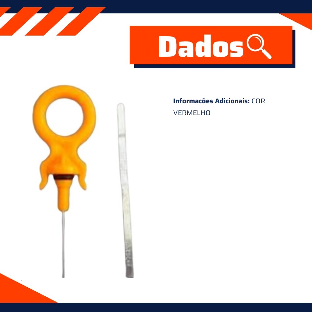 Vareta de Nível de Óleo para Volkswagen Spacefox - Nevescar - NV-245