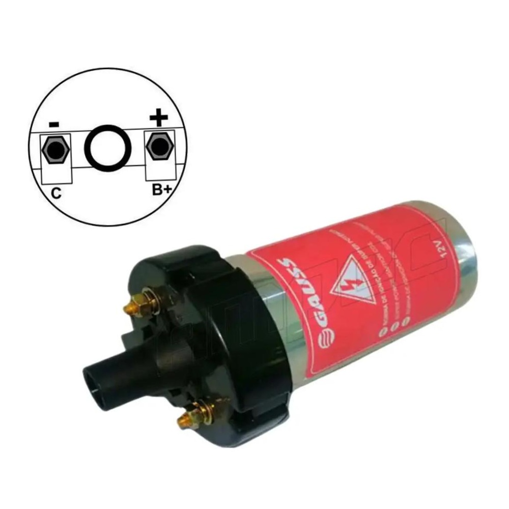 Bobina de Ignição 12V - Gauss - GC4197