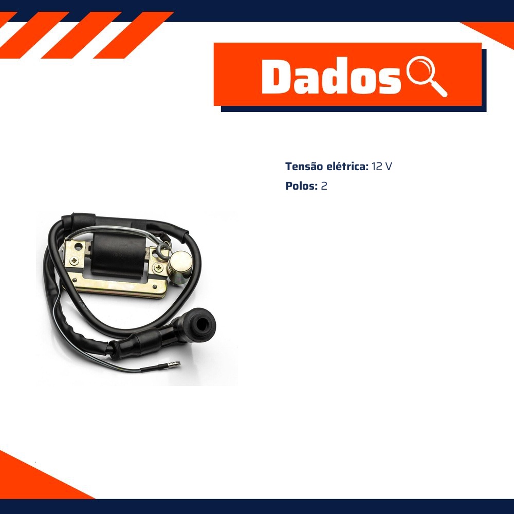 Bobina de Ignição para Honda CG 125 - Magnetron - 90200530