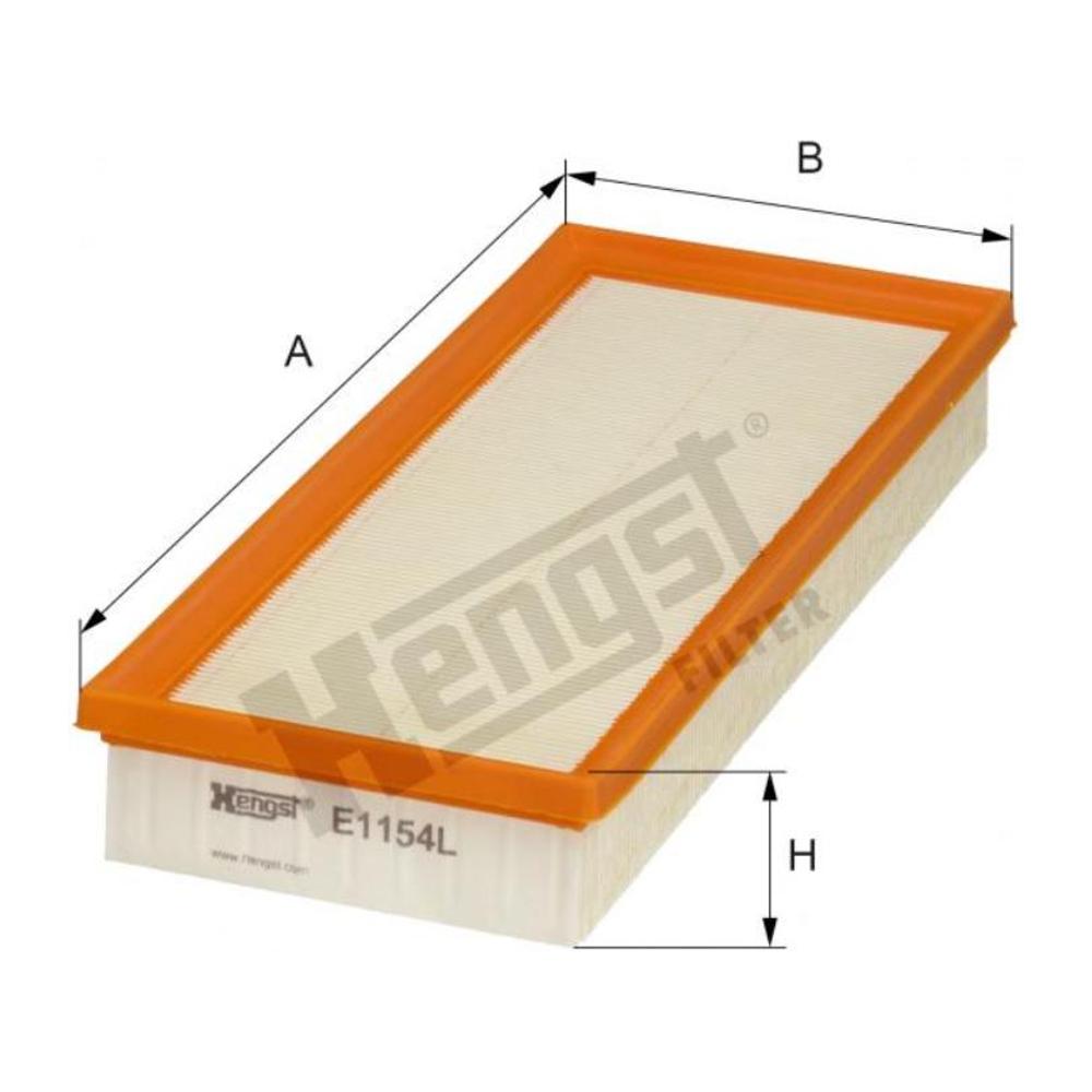 Filtro de Ar do Motor - Hengst - E1154L