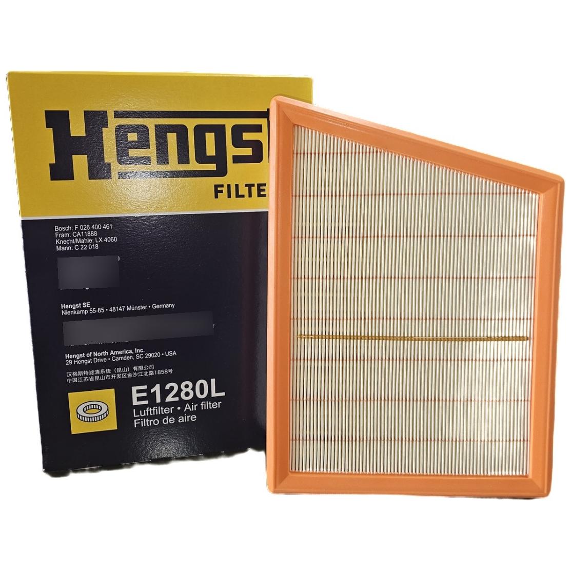 Filtro de Ar do Motor - Hengst - E1280L