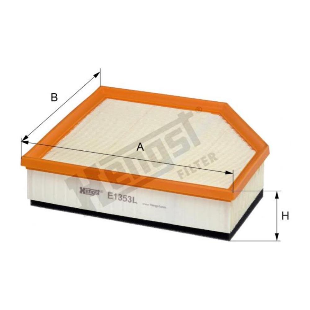 Filtro de Ar do Motor - Hengst - E1353L