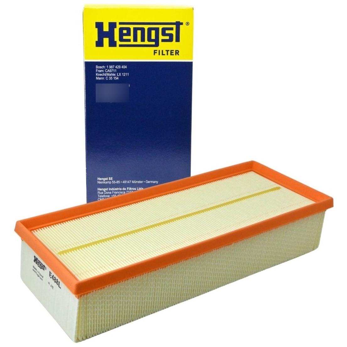 Filtro de Ar do Motor - Hengst - E488L