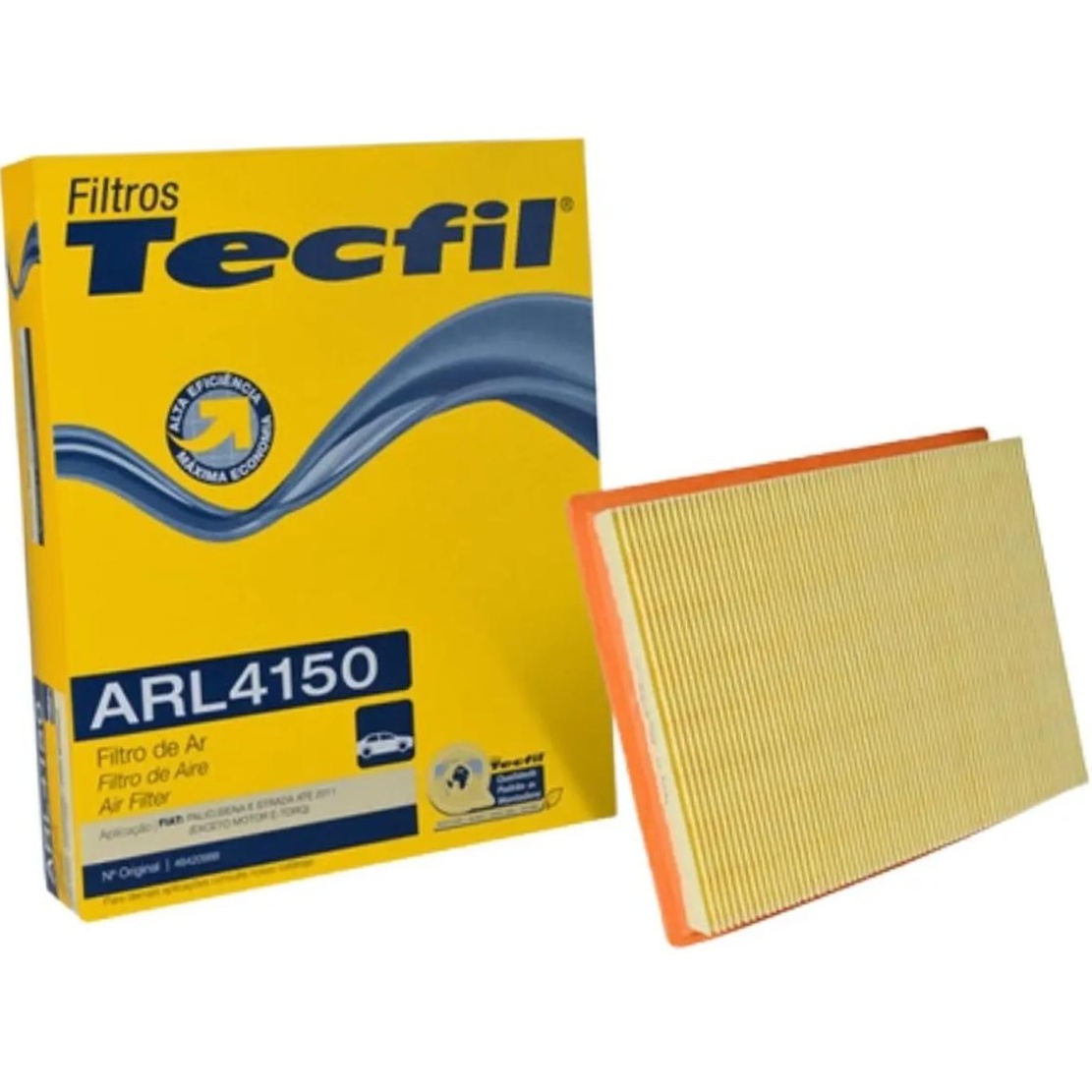 Filtro de Ar do Motor - Tecfil - ARL4150