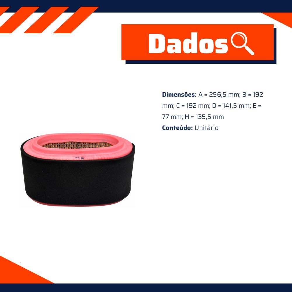 Filtro de Ar para Hyundai HR - Mann-Filter - C25010