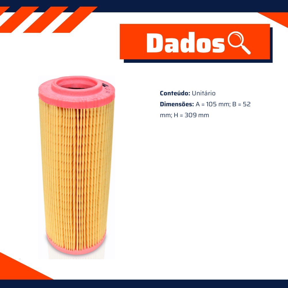 Filtro de Ar para Ford Ecosport - Mann-Filter - C11102