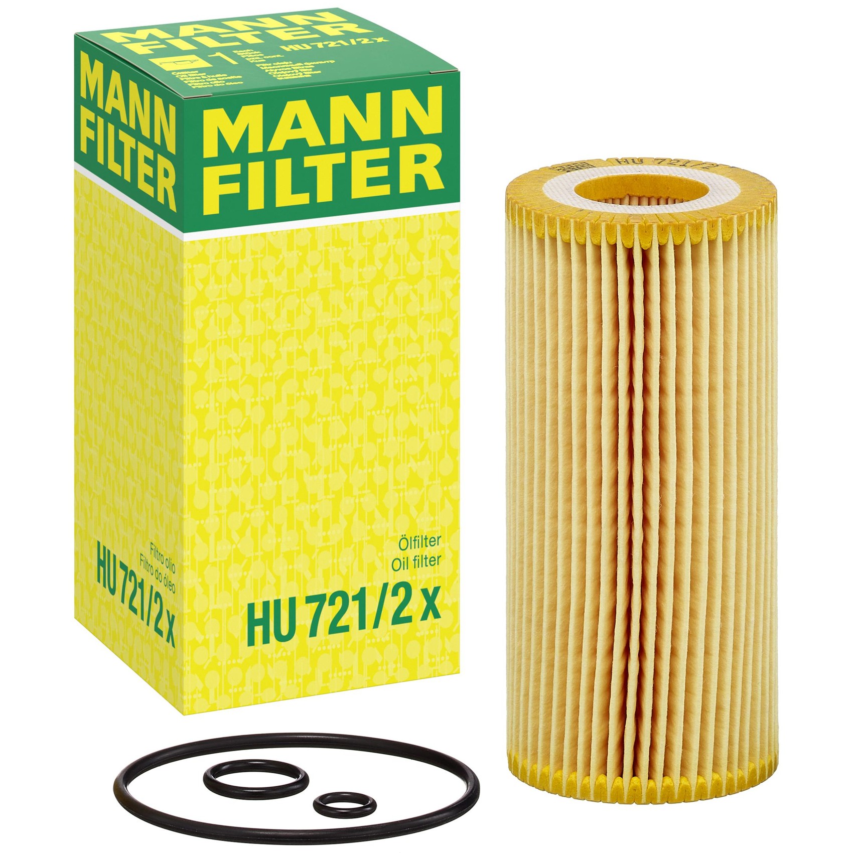 Filtro de Óleo Lubrificante para Mercedes-Benz Accelo 715 C - Mann-Filter - HU721/2x