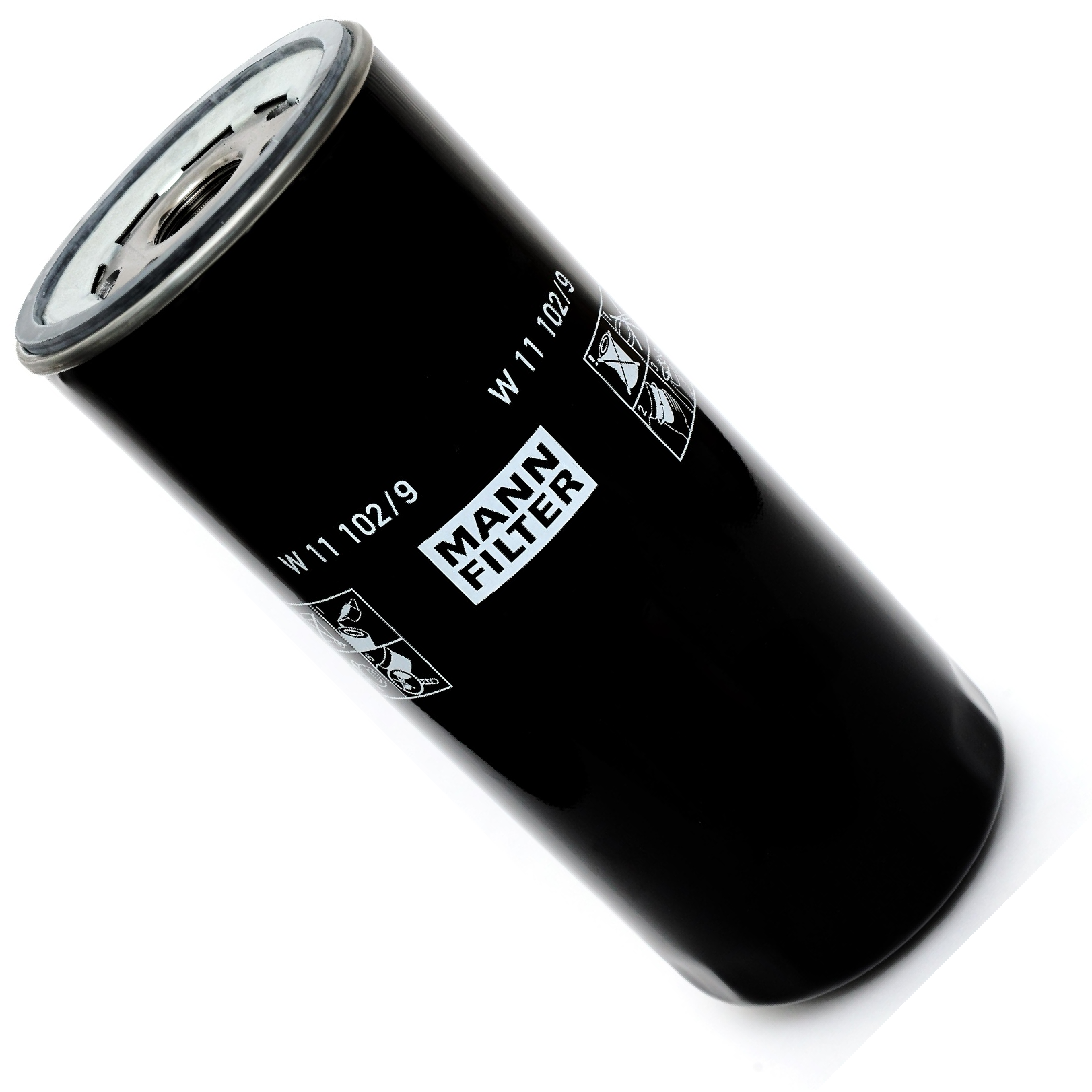 Filtro Blindado de Óleo Lubrificante para Ford Cargo 1415 - Mann-Filter - W11102/9