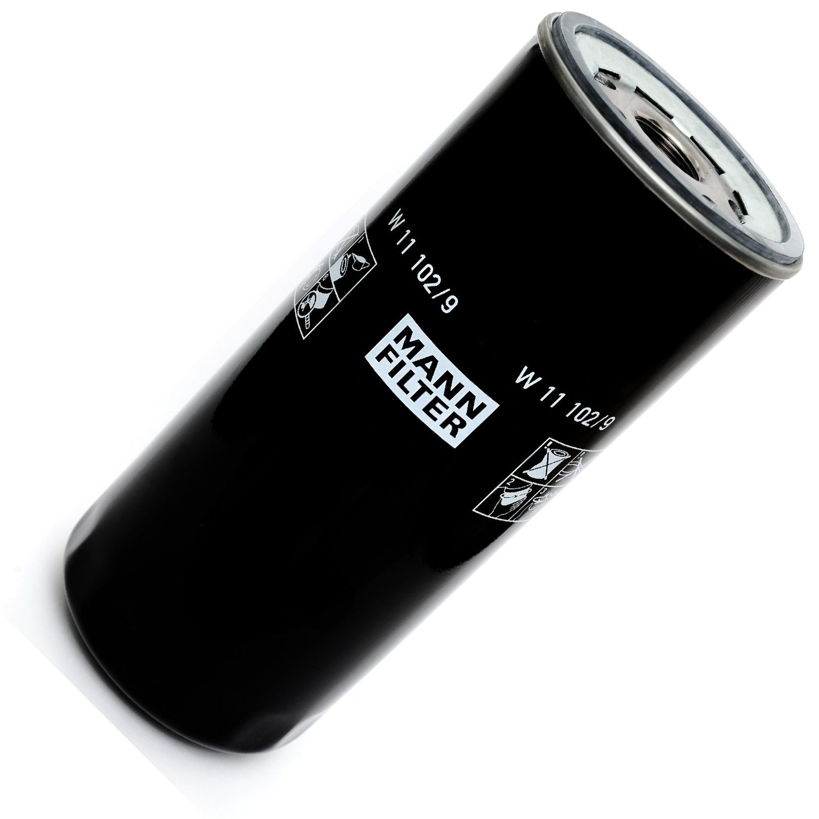 Filtro Blindado de Óleo Lubrificante para Ford Cargo 1415 - Mann-Filter - W11102/9