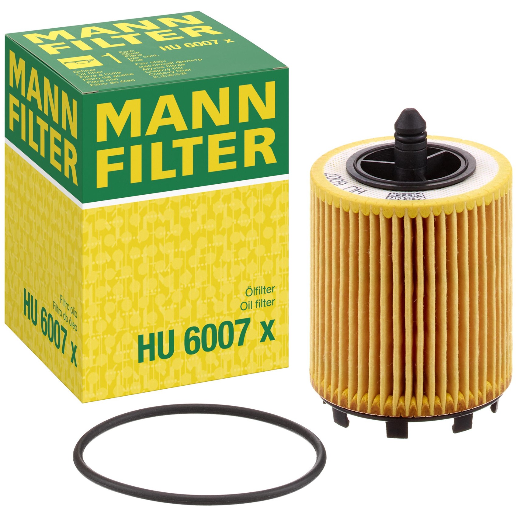 Filtro de Óleo Lubrificante para Chevrolet Captiva - Mann-Filter - HU6007x