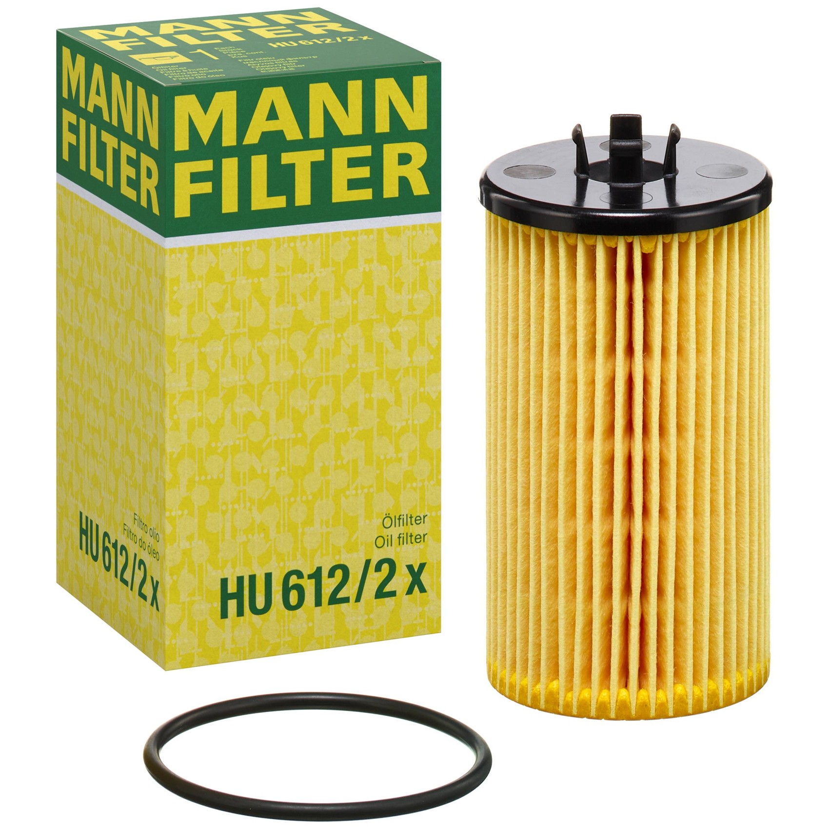 Filtro de Óleo Lubrificante - Mann-Filter - HU612/2x