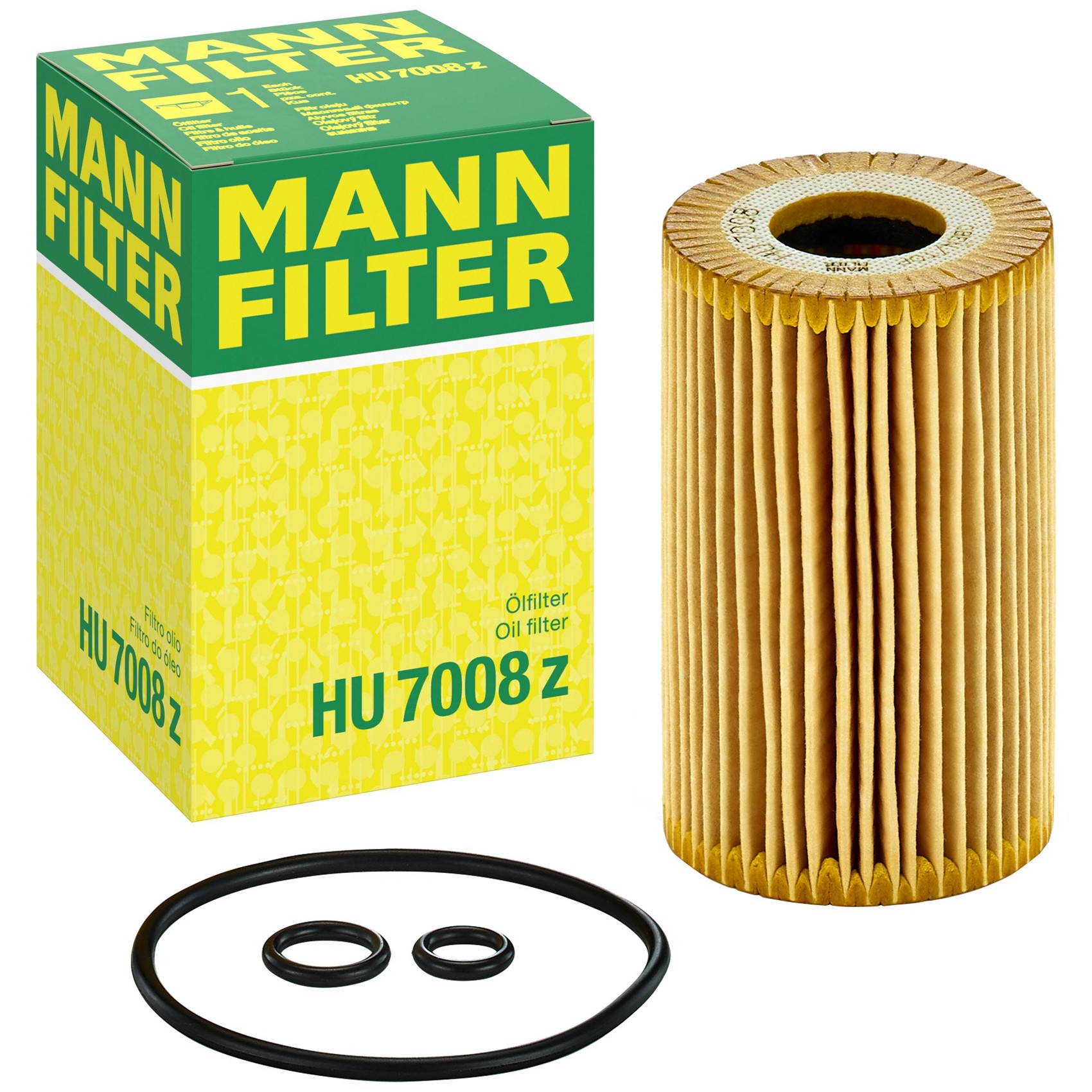 Filtro de Óleo Lubrificante para Volkswagen Amarok - Mann-Filter - HU7008z