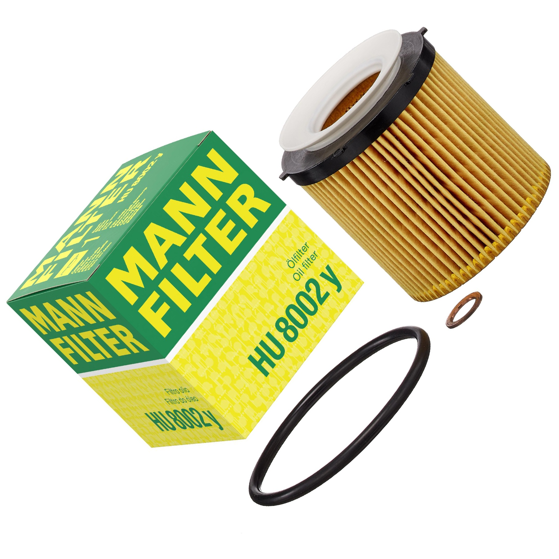 Filtro de Óleo Lubrificante - Mann-Filter - HU8002y