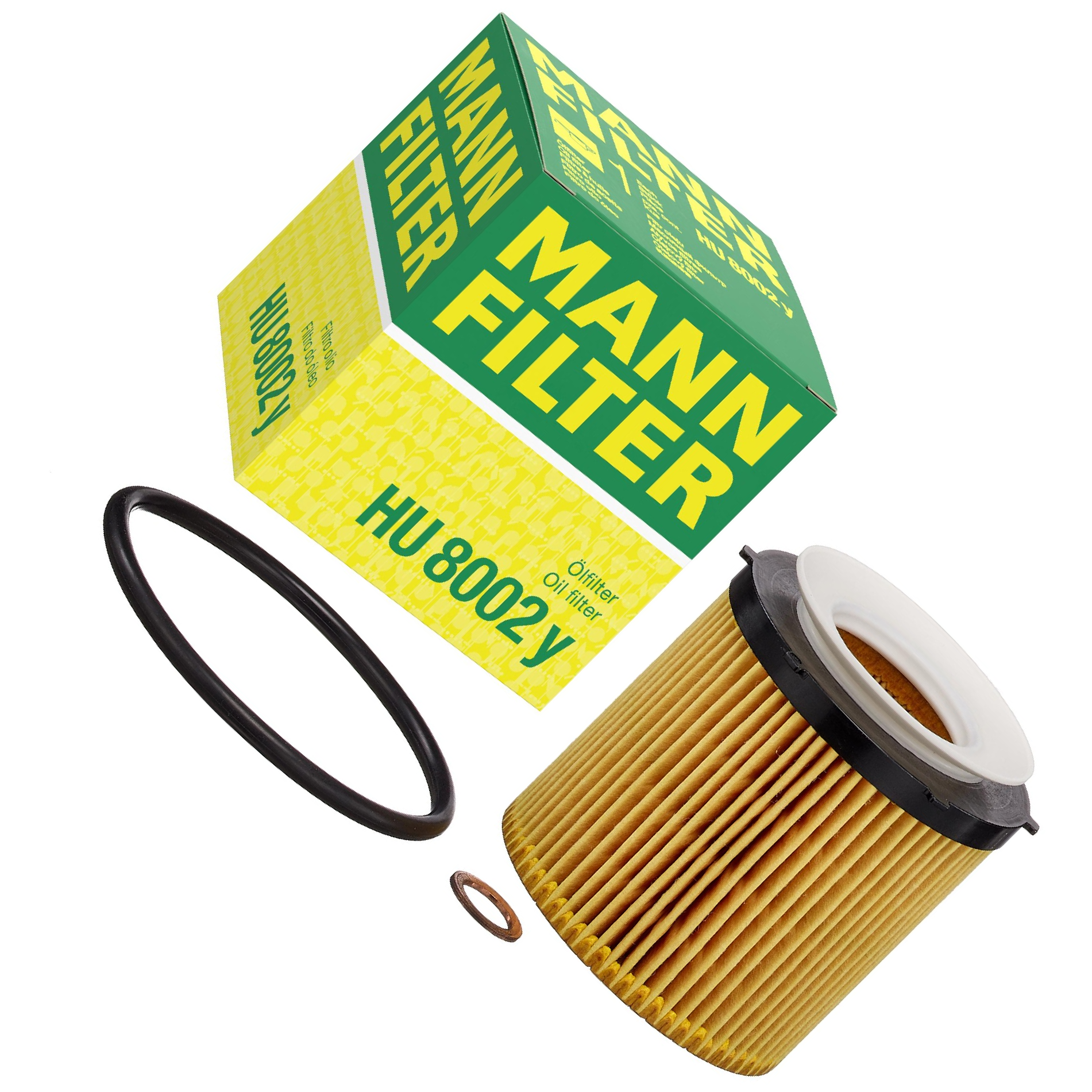 Filtro de Óleo Lubrificante - Mann-Filter - HU8002y