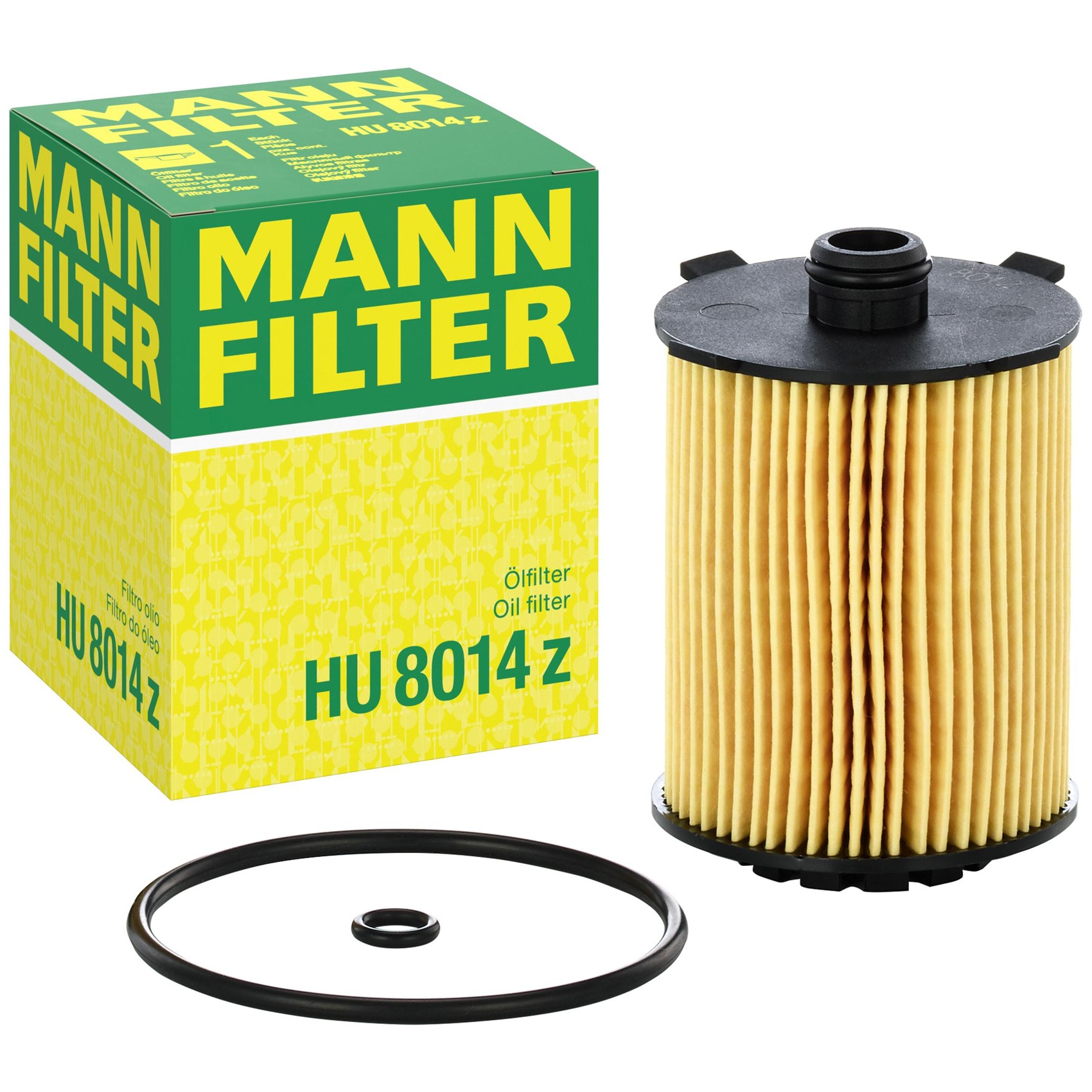 Filtro de Óleo Lubrificante - Mann-Filter - HU8014z