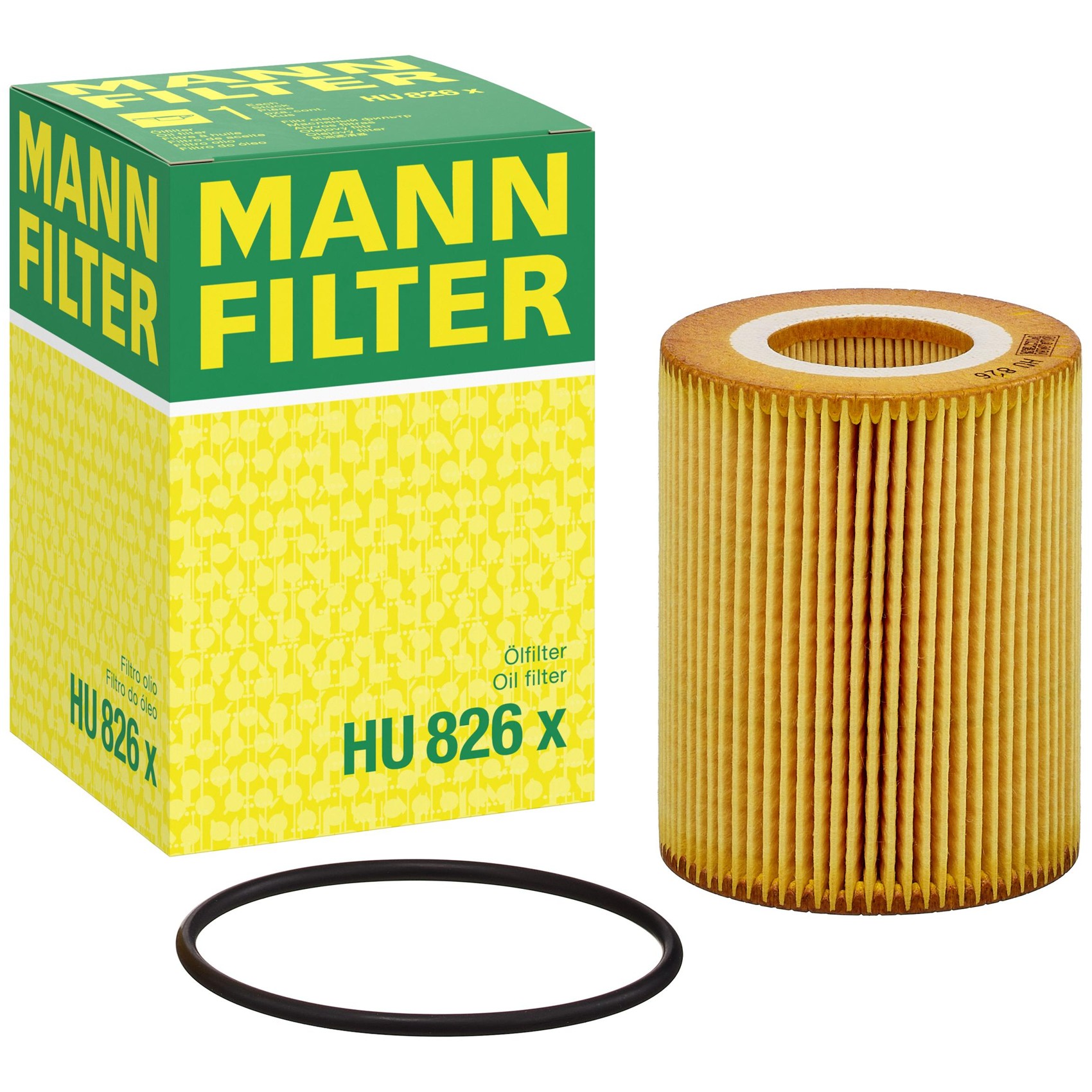 Filtro de Óleo Lubrificante para Land Rover Discovery 4 e Range Rover Sport - Mann-Filter - HU826X