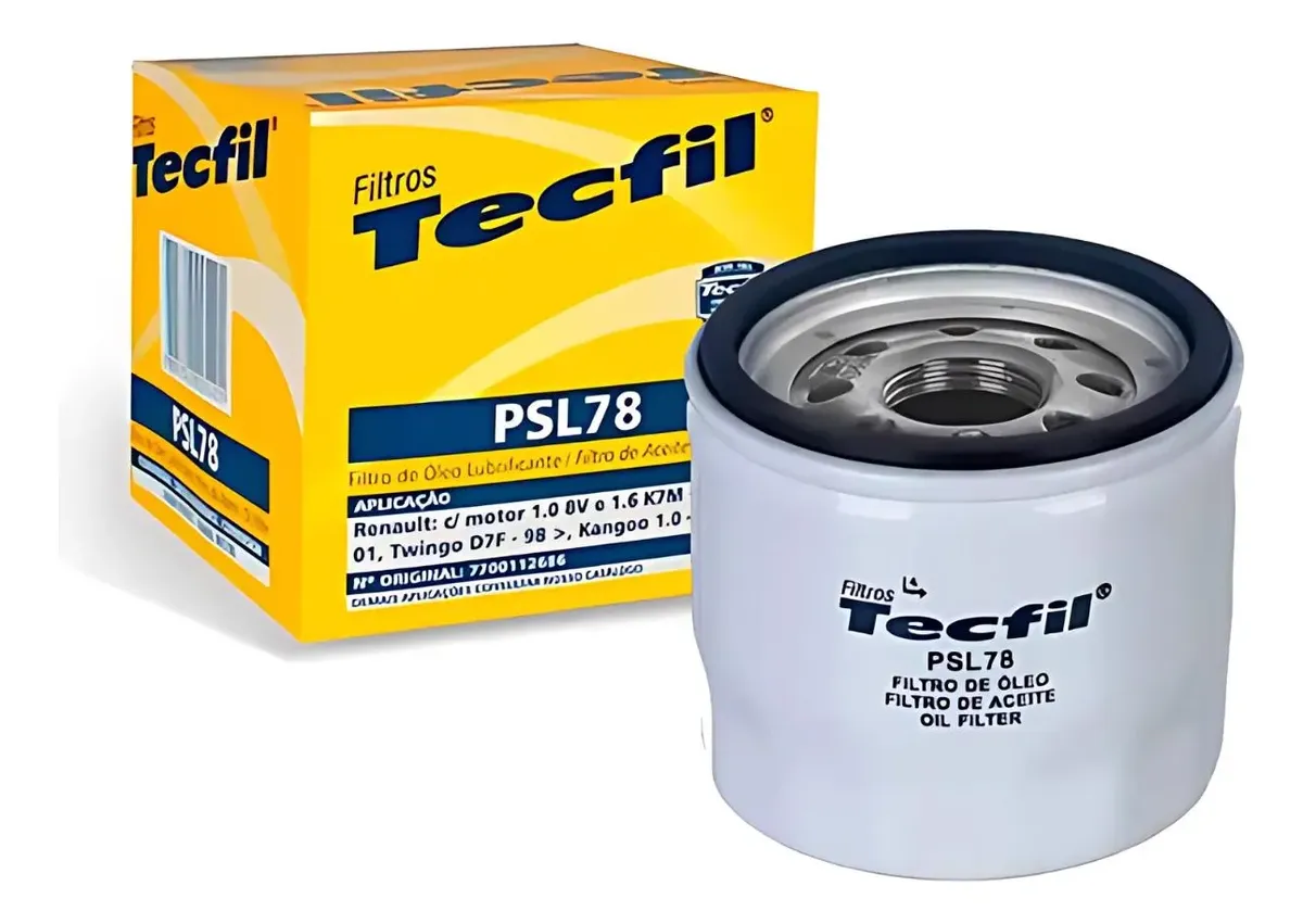 Filtro de Óleo Lubrificante - Tecfil - PSL78
