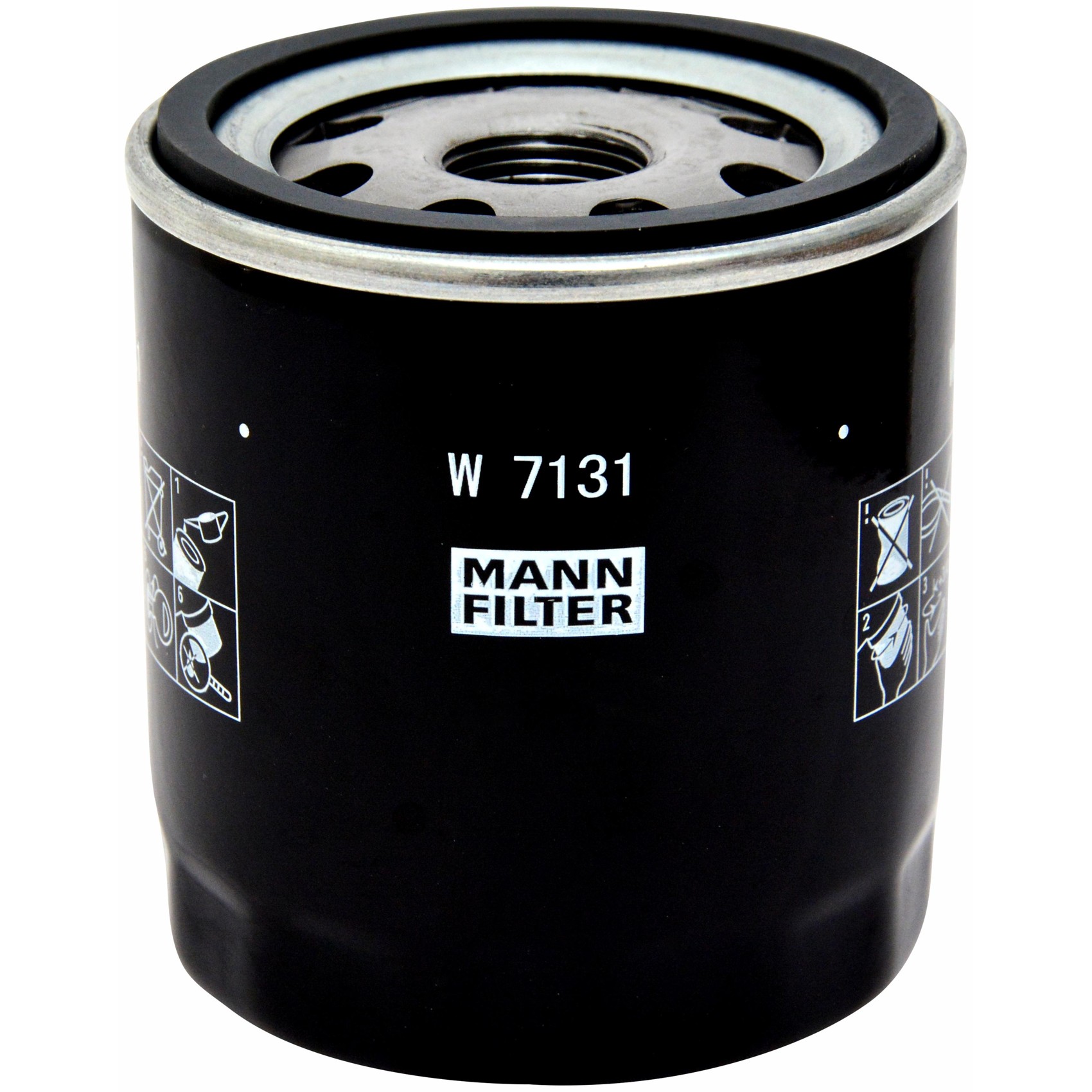 Filtro Blindado de Óleo Lubrificante - Mann-Filter - W7131