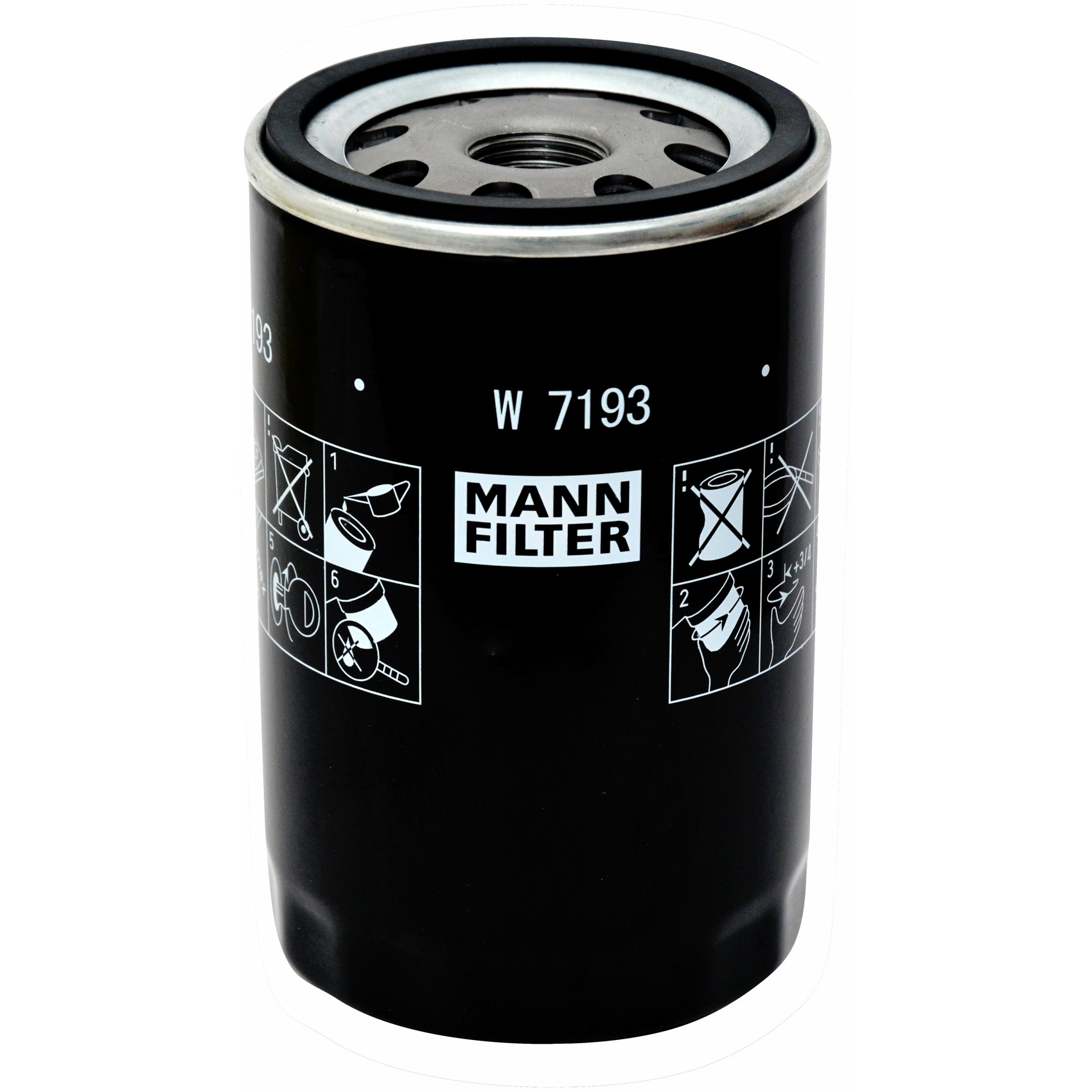 Filtro Blindado de Óleo Lubrificante - Mann-Filter - W7193