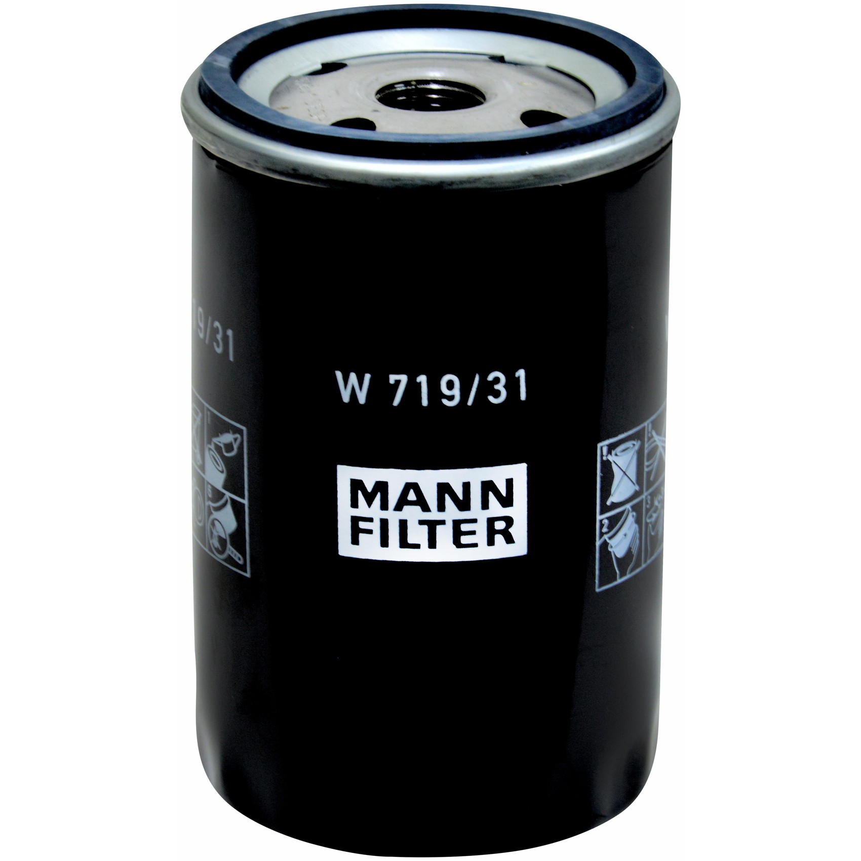 Filtro Blindado de Óleo Lubrificante para Chevrolet S10 - Mann-Filter - W719/31