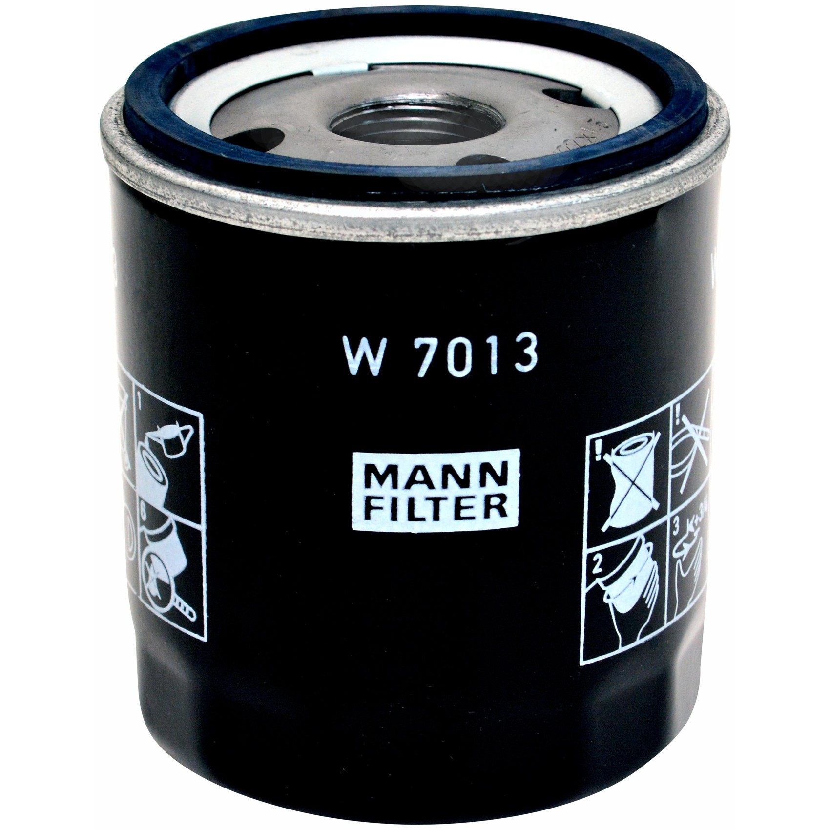 Filtro Blindado de Óleo Lubrificante - Mann-Filter - W7013
