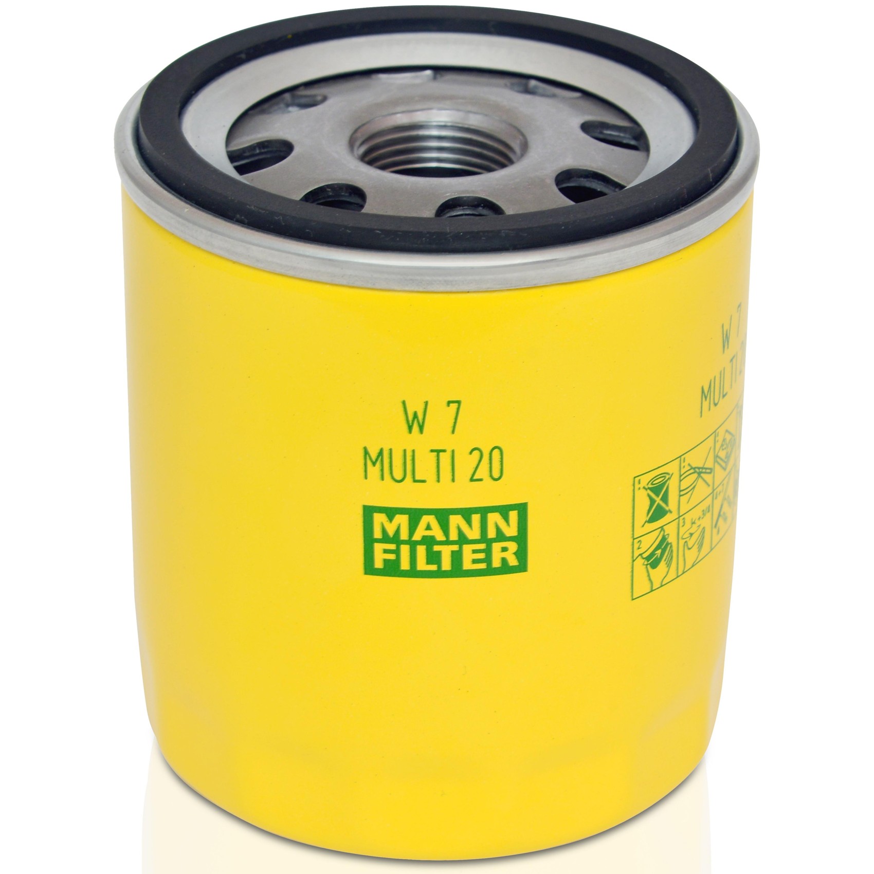 Filtro Blindado de Óleo Lubrificante - Mann-Filter - W7MULTI20