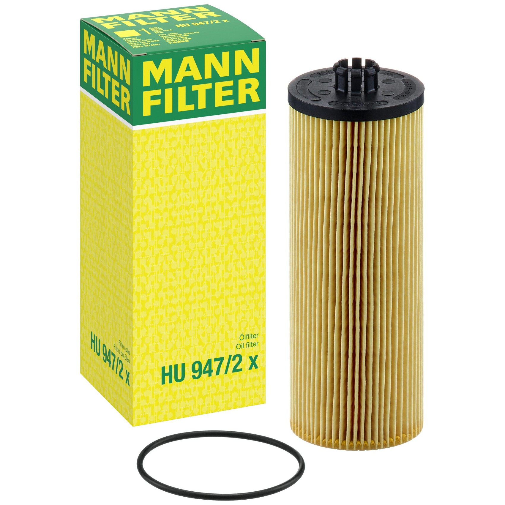 Filtro de Óleo Lubrificante para Volkswagen Constellation 30-280 - Mann-Filter - HU947/2x