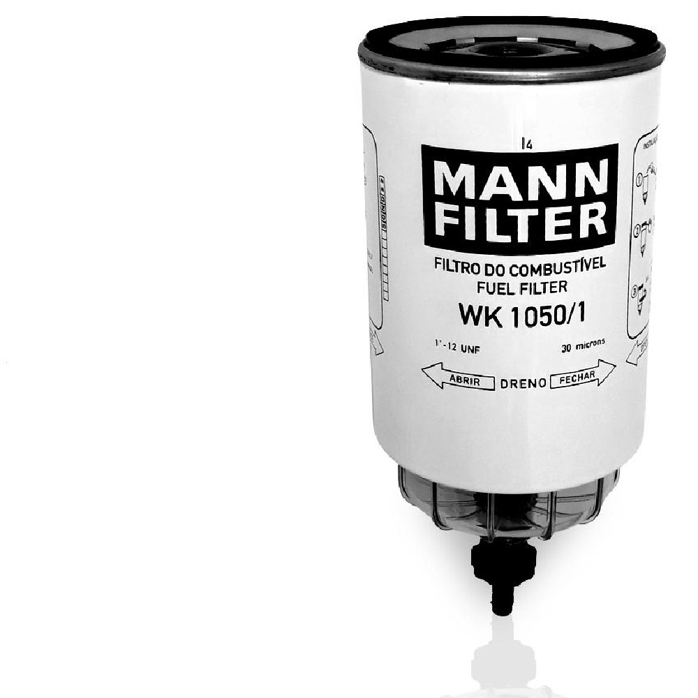 Filtro Blindado de Combustível Separador de Água - Mann-Filter - WK1050/1