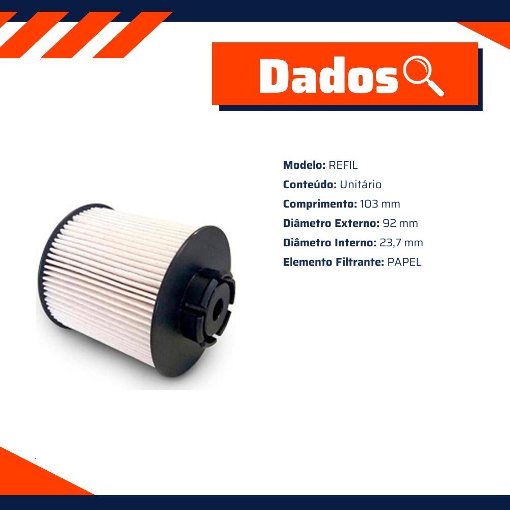 Filtro de Combustível - Tecfil - PEC3022