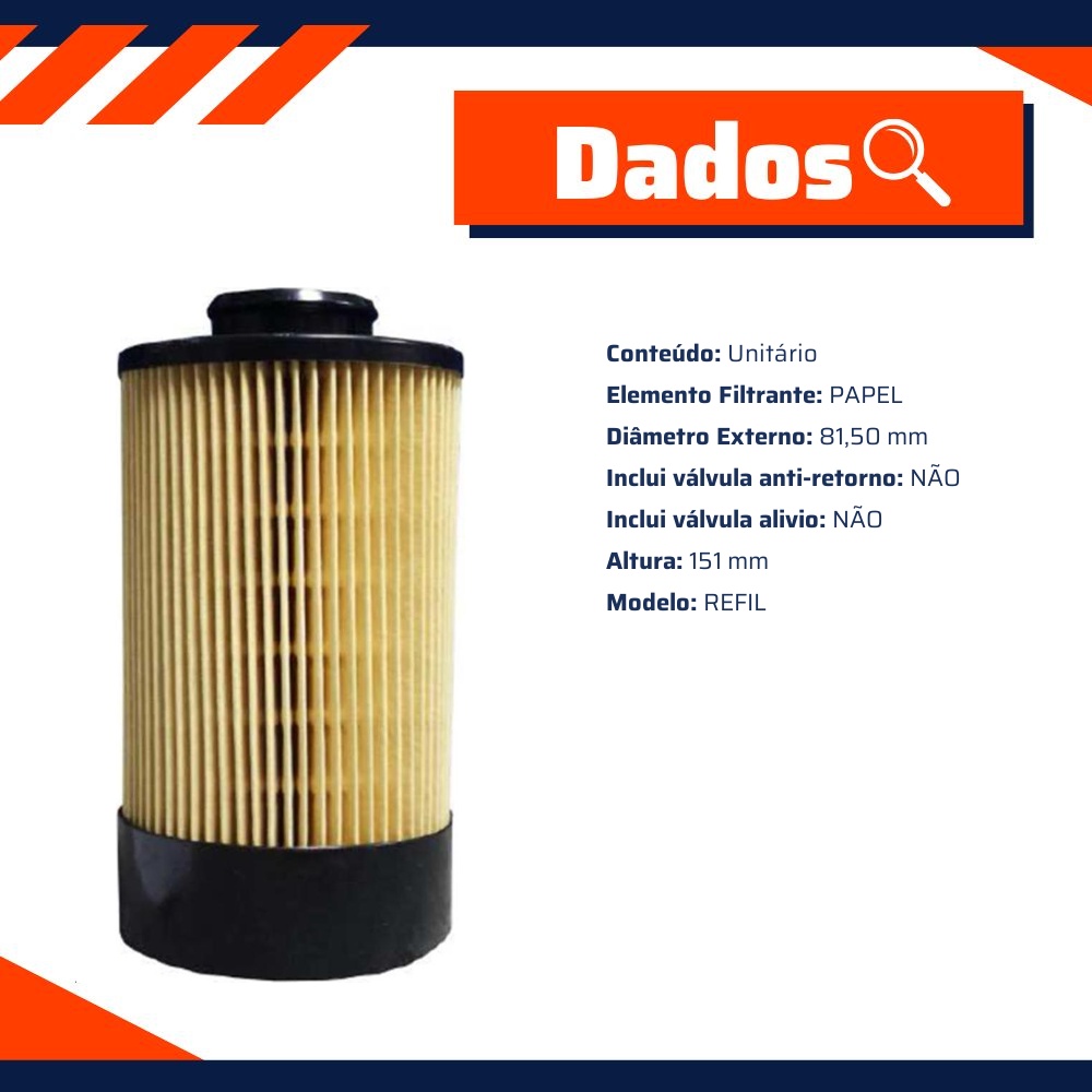 Filtro de Combustível - Tecfil - PEC3040