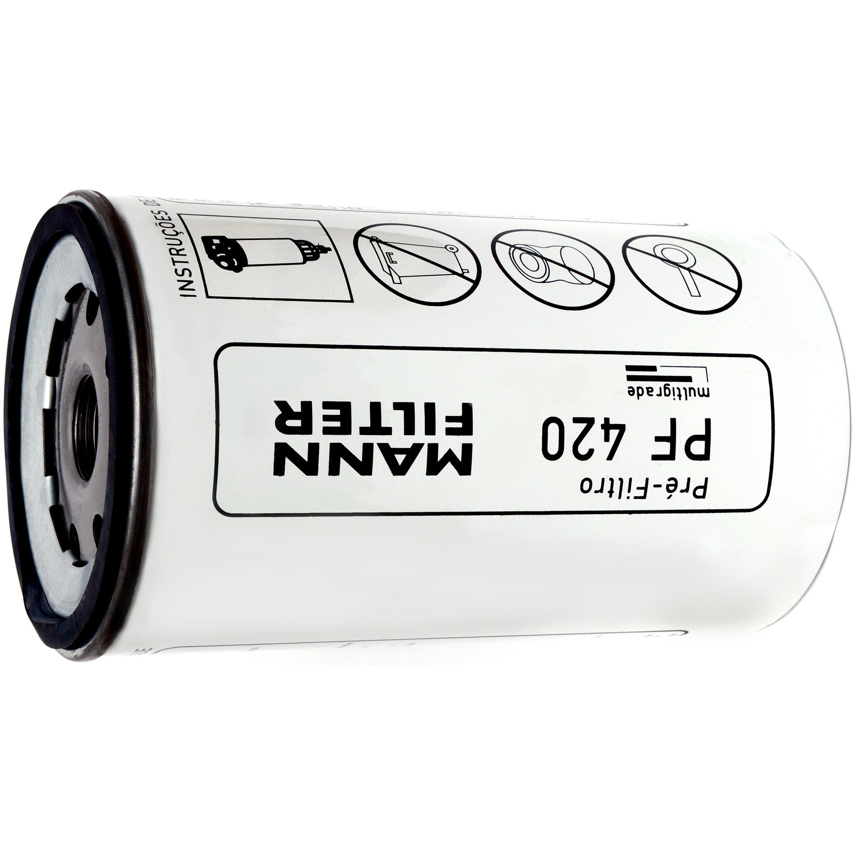 Filtro Blindado de Combustível Separador de Água - Mann-Filter - PF420