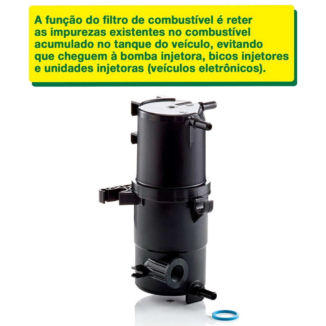 Filtro Blindado de Combustível para Volkswagen Amarok - Mann-Filter - WK10034z