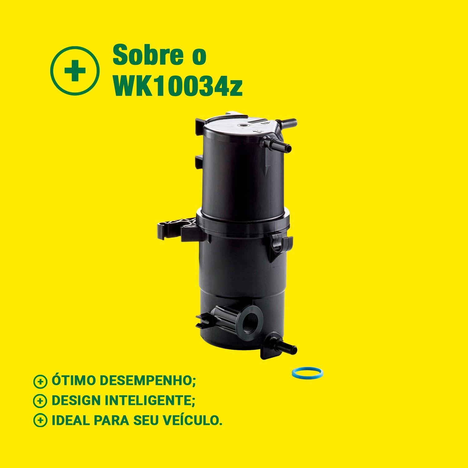 Filtro Blindado de Combustível para Volkswagen Amarok - Mann-Filter - WK10034z