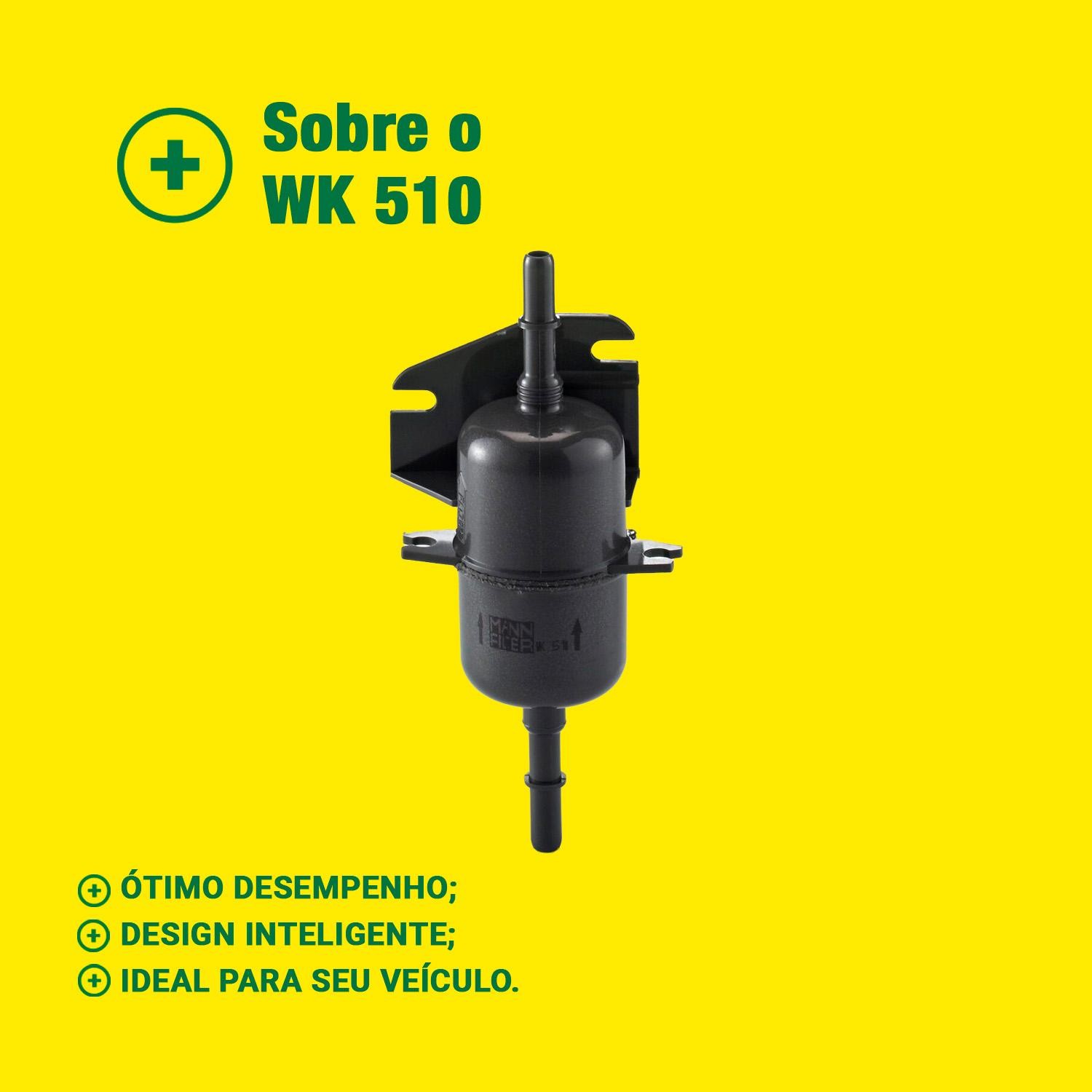 Filtro Blindado de Combustível - Mann-Filter - WK510