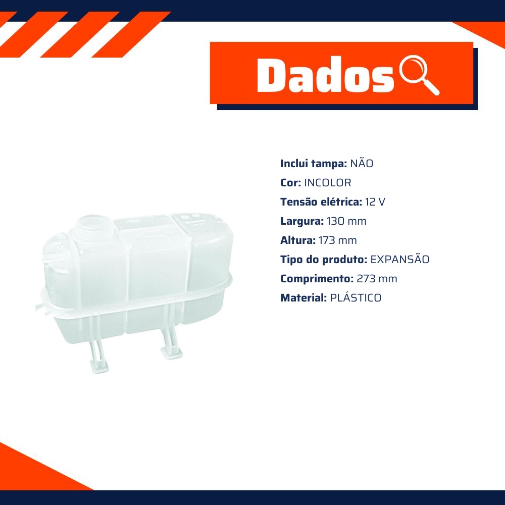 Reservatório de Expansão do Radiador - Gonel - G-1307