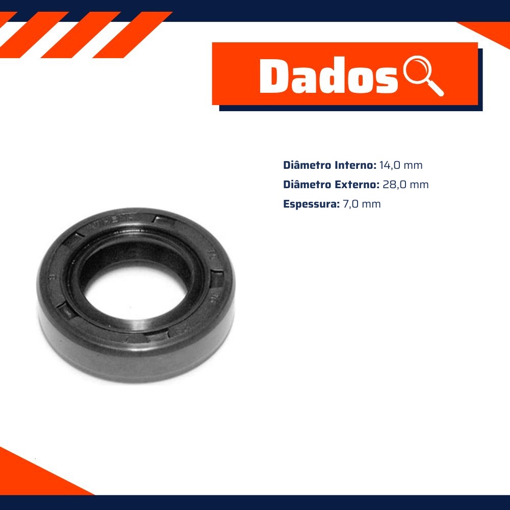 Retentor do Pedal de Partida - Vedamotors - M730900700100