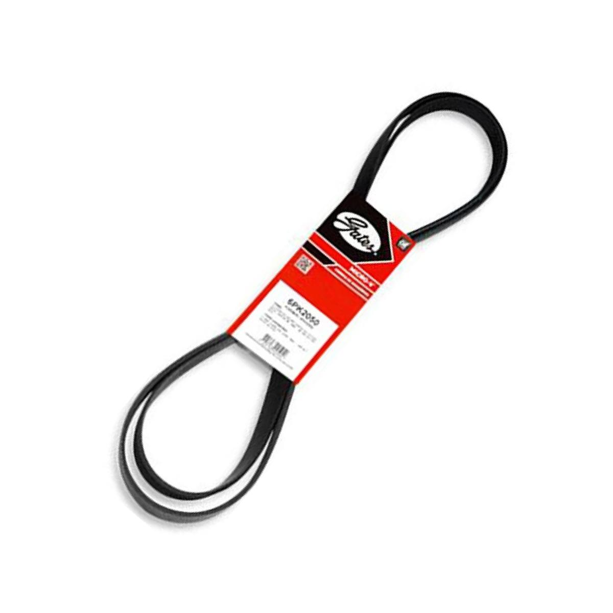 Correia de Acessórios Micro V 6 Aletas 2050 mm para Hyundai Santa Fé e Tucson - Gates - 6PK2050