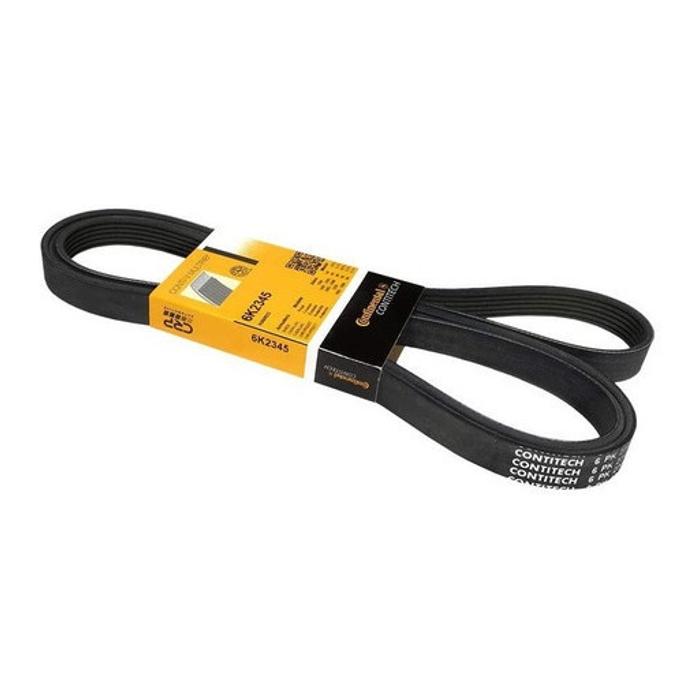 Correia de Acessórios Micro V 2345mm, 21mm, 6 Lamelas para Ford Ranger e Jeep Grand Cherokee - Continental Contitech - 6PK2345