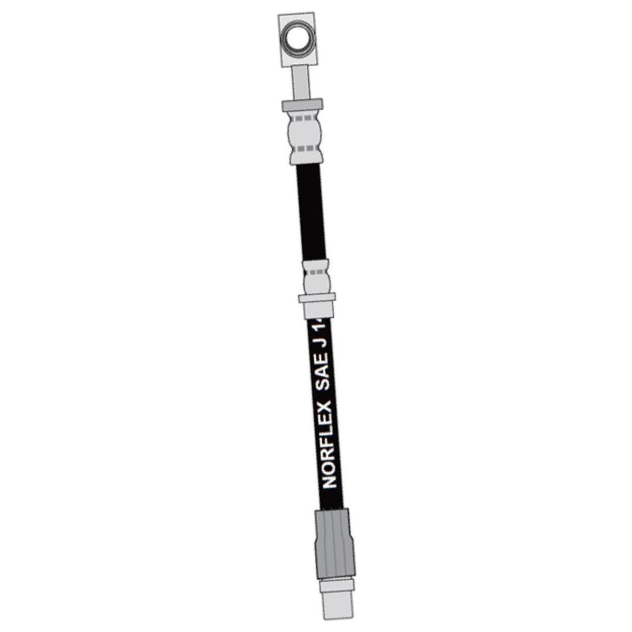 Mangueira Flexível de Freio Dianteiro - Norflex - 4102